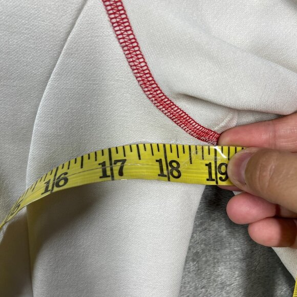 Ortovox Merino Wool Hoodie Women M White Blue Logo Sweater Outdoor Softshell - Picture 9 of 11